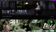 Teens In The Woods