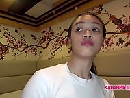 Young Asian teen agrees to give an unfamiliar guy her pussy and film everything on camera