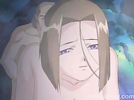 Lindo hentai chica con cuerpo perfecto se golpeó duro en el vídeo de aventura