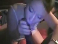 White amateur coquette has never saw such an appetizing black cock before